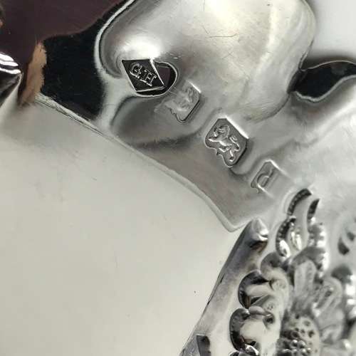 Ornate Antique Sterling Silver Sugar Bowl