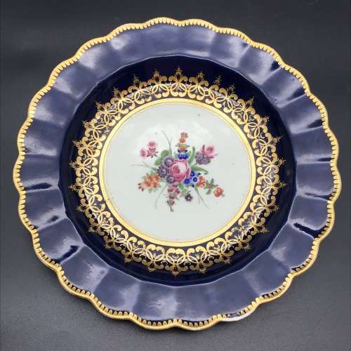 Rare Antique 'First Period Worcester' Plate (C.1770)