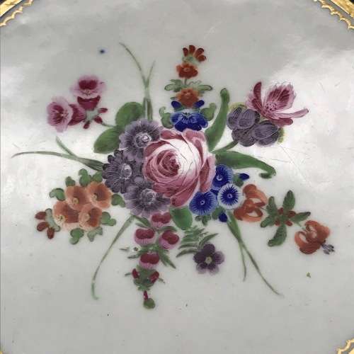 Rare Antique 'First Period Worcester' Plate (C.1770)