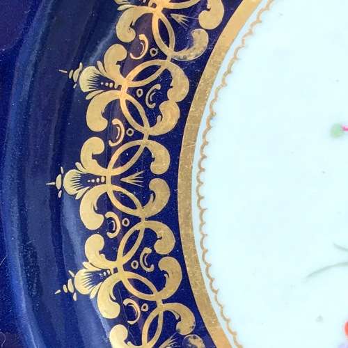 Rare Antique 'First Period Worcester' Plate (C.1770)