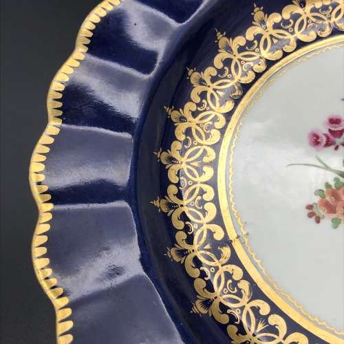 Rare Antique 'First Period Worcester' Plate (C.1770)