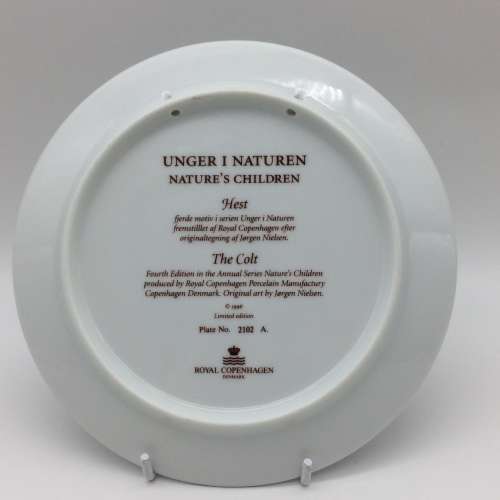 Royal Copenhagen `Nature`s Children`Plate