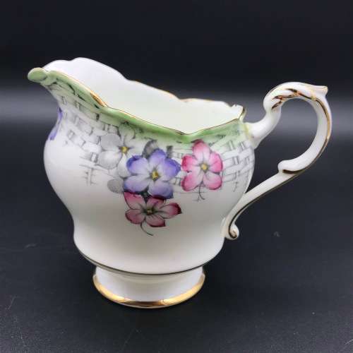 Rare Pattern`Paragon`China Milk Jug and Sugar Bowl