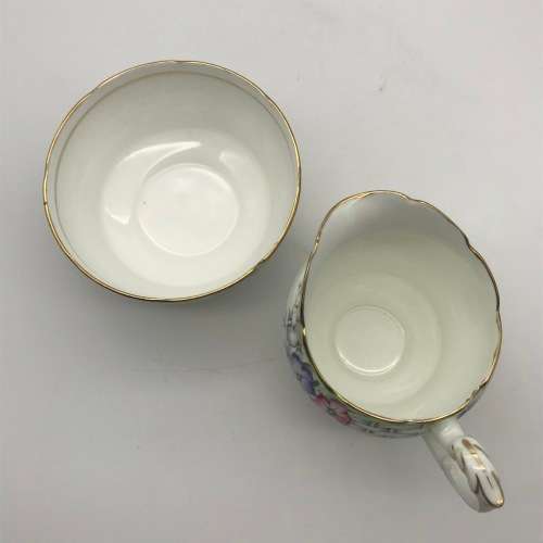 Rare Pattern`Paragon`China Milk Jug and Sugar Bowl