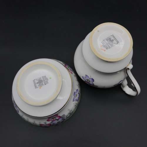 Rare Pattern`Paragon`China Milk Jug and Sugar Bowl