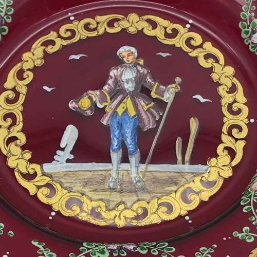 Vintage `Salviati & Moser` Venetian Glass Dish