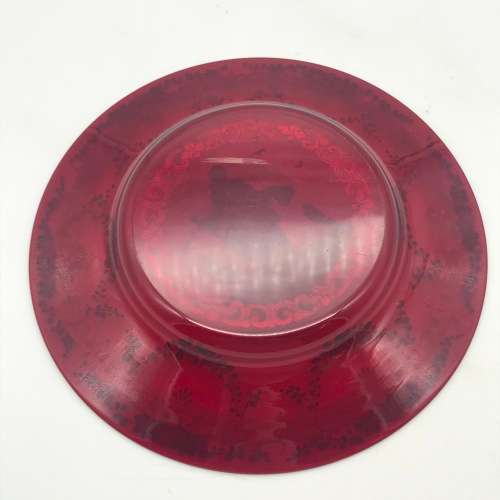 Vintage `Salviati & Moser` Venetian Glass Dish