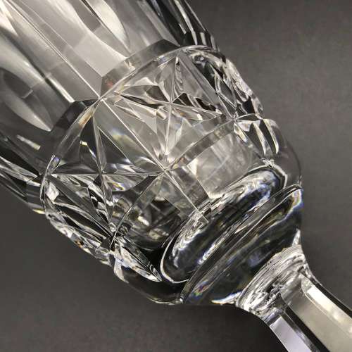 Set of Six Waterford Crystal `KYLEMORE` White Wine Glasses