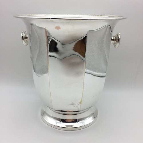 Large Vintage Silver-Plated Wine or Champagne Cooler