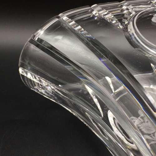 Exceptional Vintage `Stuart` Crystal Vase