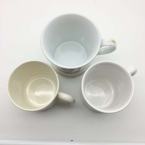 Three Collectable `Queen Elizabeth II` Commemorative Mugs