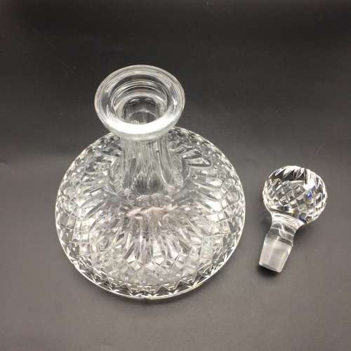 Elegant `Waterford` Ships Decanter (Lismore)