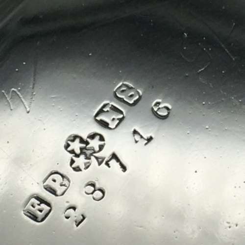 Antique Silver-Plated Salver or Cocktail Tray (Barker Brothers)