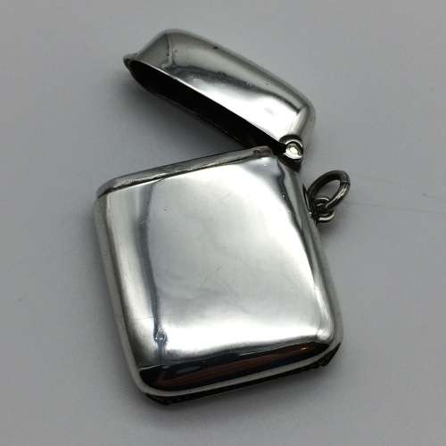 Antique Silver Vesta Case (Chester 1911)