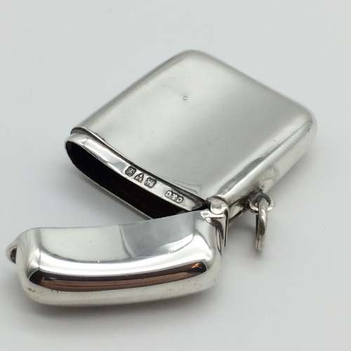 Antique Silver Vesta Case (Chester 1911)