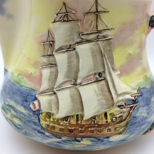 Early Large Royal Doulton `Famous Ships` `THE SIRIUS` Jug (D5957)
