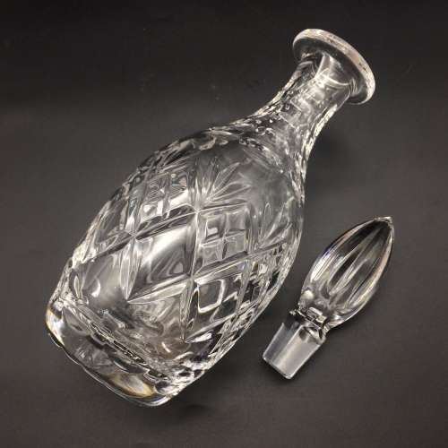 Vintage `Royal Doulton` Crystal Decanter