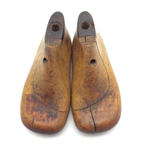 Antique Pair of Childs Wooden `Shoe Lasts`
