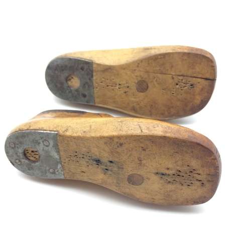 Antique Pair of Childs Wooden `Shoe Lasts`
