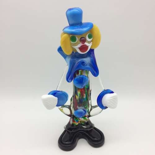 Vintage Murano Glass Clown Figure