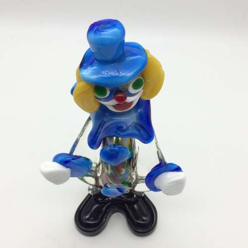 Vintage Murano Glass Clown Figure