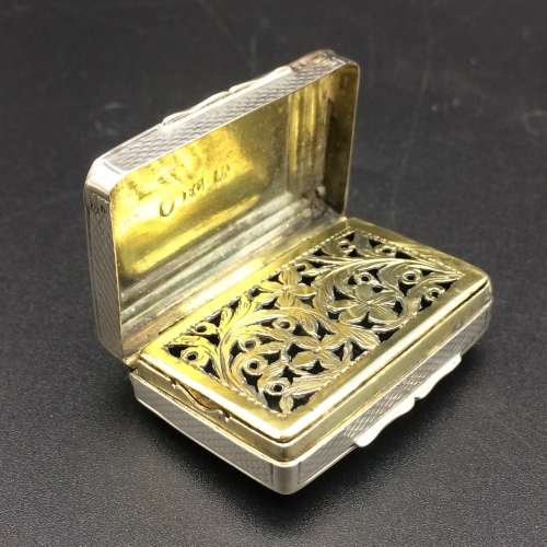 Antique Silver Vinaigrette (Birmingham 1835)