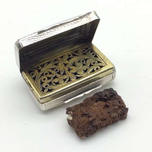 Antique Silver Vinaigrette (Birmingham 1835)