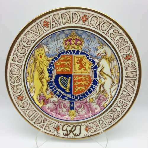 1937 Paragon `King George VI` Coronation Plate