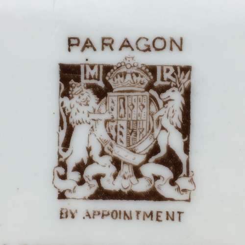 1937 Paragon `King George VI` Coronation Plate