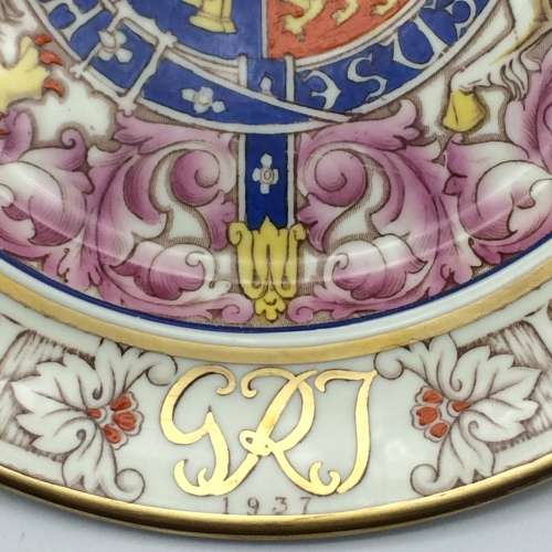 1937 Paragon `King George VI` Coronation Plate
