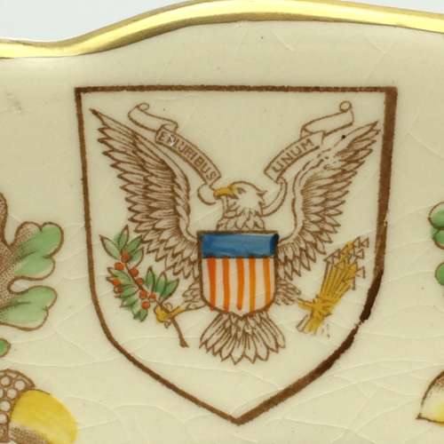 `1939 Royal Visit to USA` China Plate