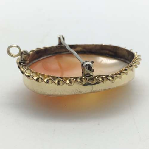 1930/40s Cameo`Brooch/Pendant (Signed)
