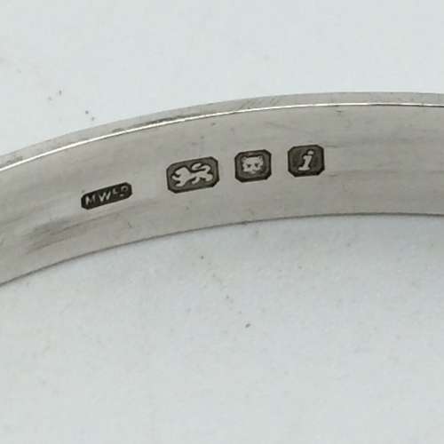 Attractive Vintage Silver Hallmarked Bangle/Bracelet