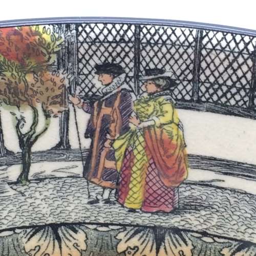 Large Royal Doulton `Old Moreton Hall` Bowl (D3858)