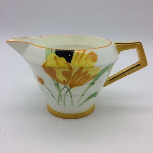 1930`s Art Deco `Paragon` Milk Jug and Sugar Bowl
