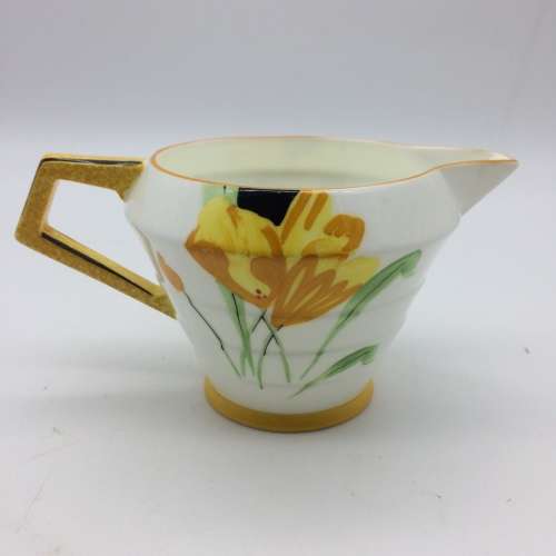 1930`s Art Deco `Paragon` Milk Jug and Sugar Bowl