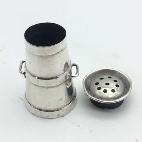 Solid Silver Antique Miniature`Pepperette` (1904)