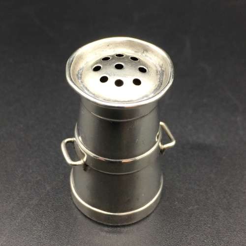 Solid Silver Antique Miniature`Pepperette` (1904)