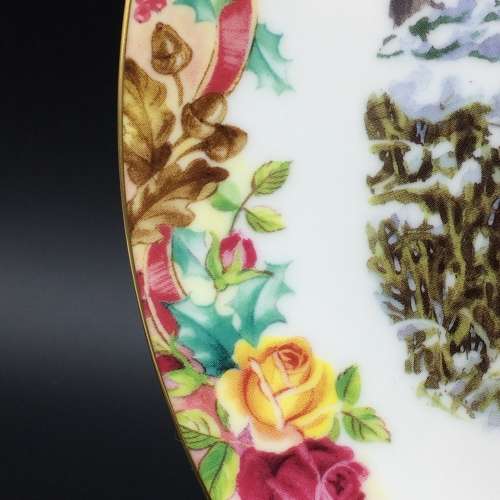Royal Albert Christmas Plate `Christmas Post` (PN 287)