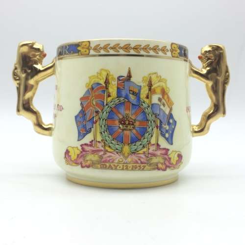 1937 Paragon `King Edward VIII` Coronation Loving Cup