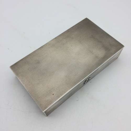 Scarce Solid Silver `Omega Watch Box` (1950`s)
