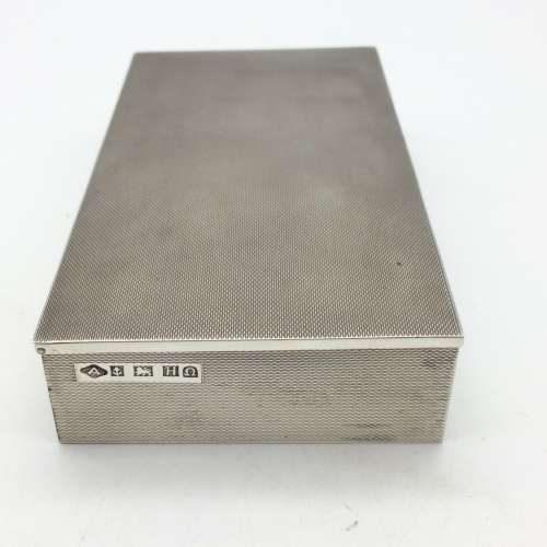 Scarce Solid Silver `Omega Watch Box` (1950`s)