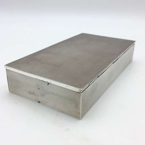 Scarce Solid Silver `Omega Watch Box` (1950`s)