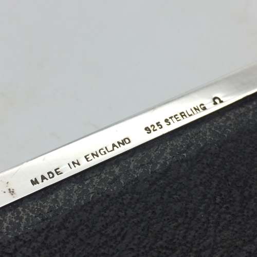 Scarce Solid Silver `Omega Watch Box` (1950`s)