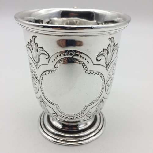 Victorian Silver-Plated Christening Mug (un-named)