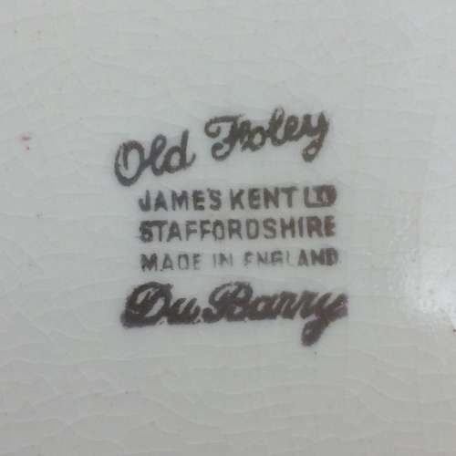 Large Vintage `James Kent - Old Foley` Chintz Dish (DuBarry)