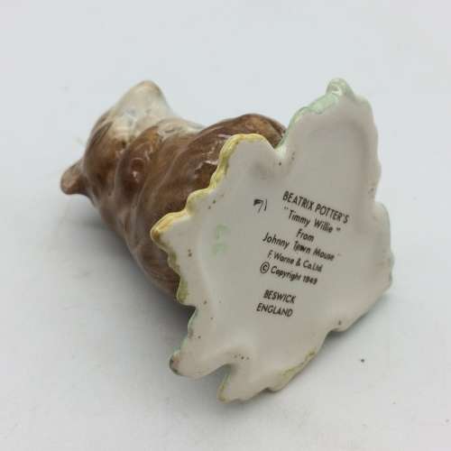 Beatrix Potter `Timmy Willie from Johnny Town Mouse` Beswick Figure