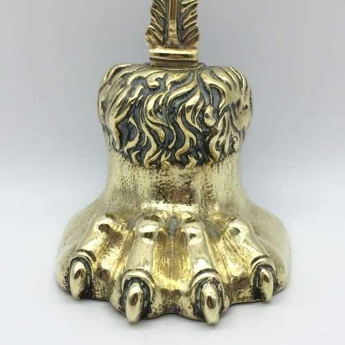 Impressive Antique `Brass Lions Paw` Doorstop (1830 -1860)