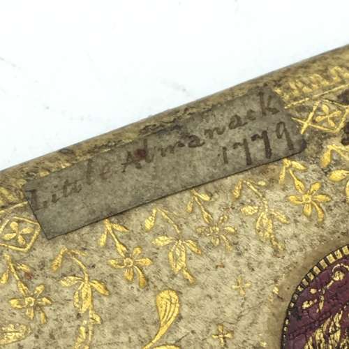 Very Rare Miniature `1799 London Almanac` (George III)