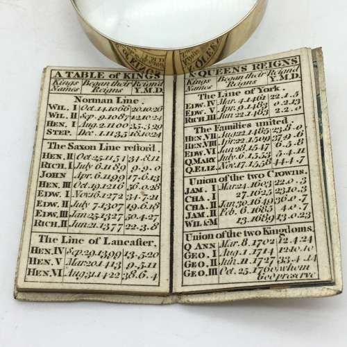 Very Rare Miniature `1799 London Almanac` (George III)